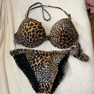 Victoria' Secret Animal Print Very Sexy Swim Suit